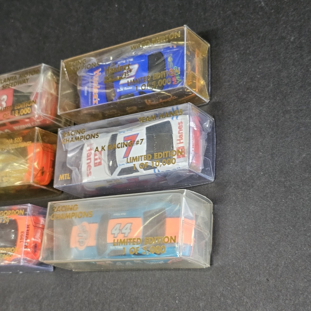 1993 Racing Champions‎ Lot of 6 Cars 1/64 #'s 7, 2, 24, 24, 93, & 44 - Picture 4 of 5